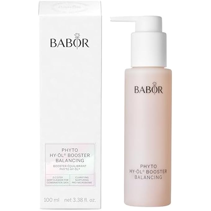 Babor PHYTO HY-OIL BOOSTER BALANCING FOR COMBINATION SKIN AND OILY SKIN, FACIAL CLEANSER FOR USE WITH HY-OIL, WITH SAGE, VEGAN FORMULA, PHYTOACTIVE COMBINATION, 1 X 100 ML - Image 1